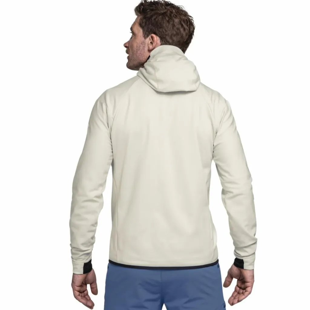 Schöffel Skitouren|Klettern<· Mountain Fleece Hoody Style Blaueis MNS 9040 - natur