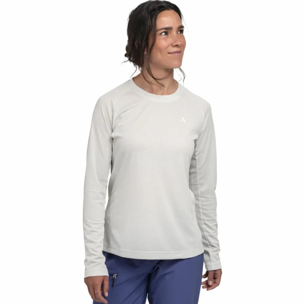 Schöffel Skitouren<· Mountain Longsleeve Style Blaueis WMS 9040 - natur