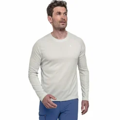 Schöffel Skitouren<· Mountain Longsleeve Style Blaueis MNS 9040 - natur