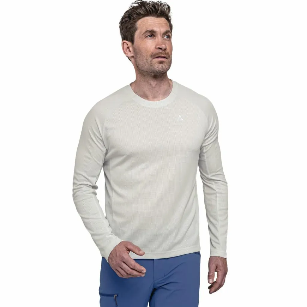 Schöffel Skitouren<· Mountain Longsleeve Style Blaueis MNS 9040 - natur