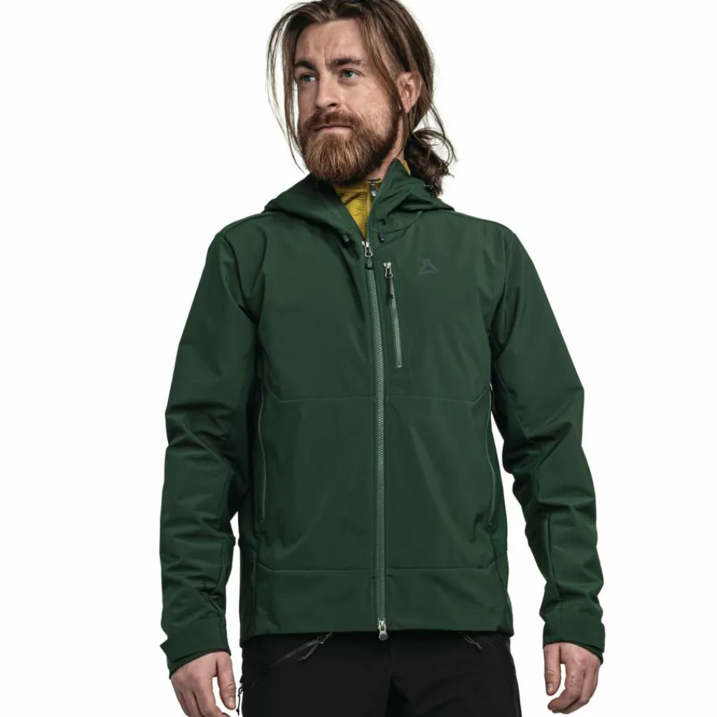 Schöffel Skitouren|Klettern & Bouldern<· Mountain Softshell Jk Style Milagle MNS 6965 - grün