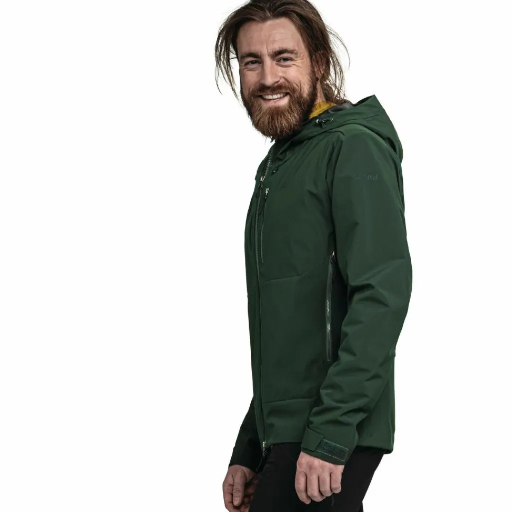 Schöffel Skitouren|Klettern & Bouldern<· Mountain Softshell Jk Style Milagle MNS 6965 - grün