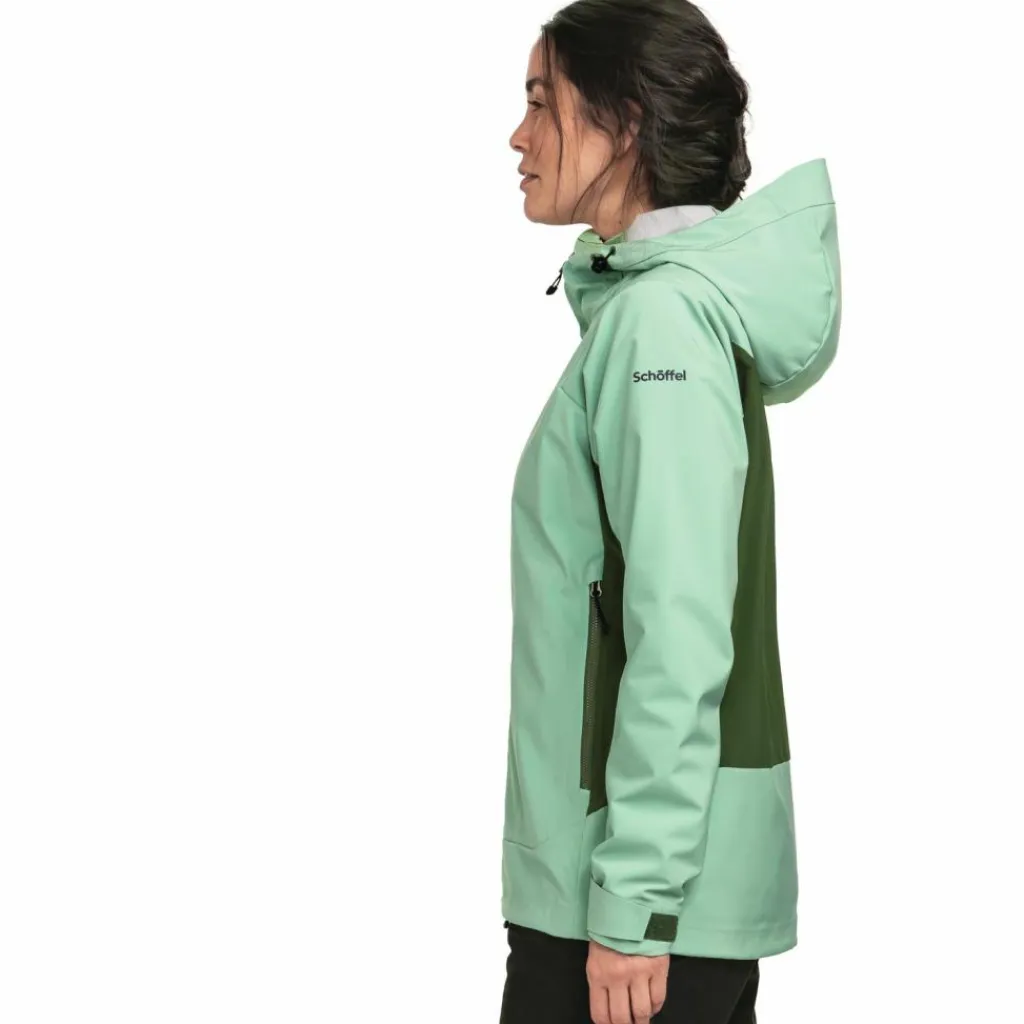 Schöffel Klettern|Regenjacken<· Mountain Softshell Jk Style Milagle WMS 6305 - grün