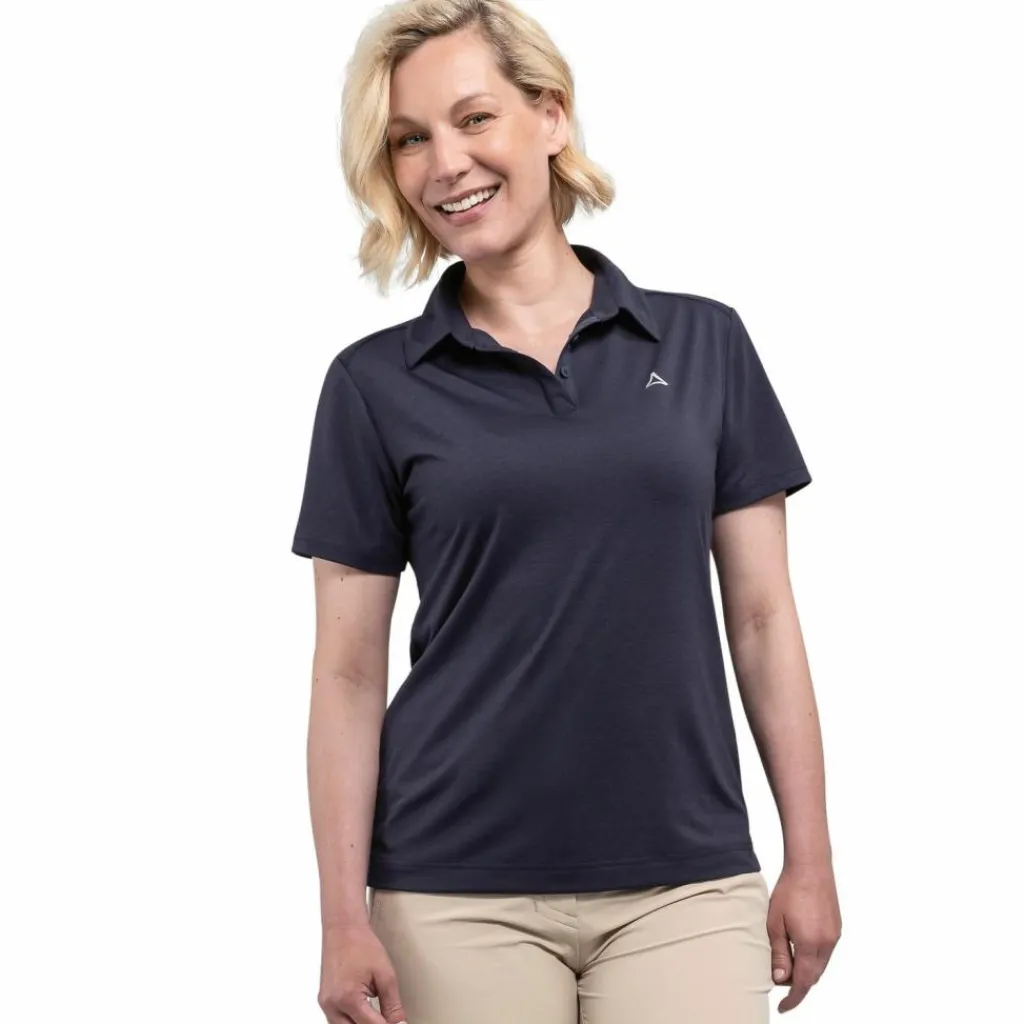 Online · Polo Shirt Ramseck L Damen Klettern