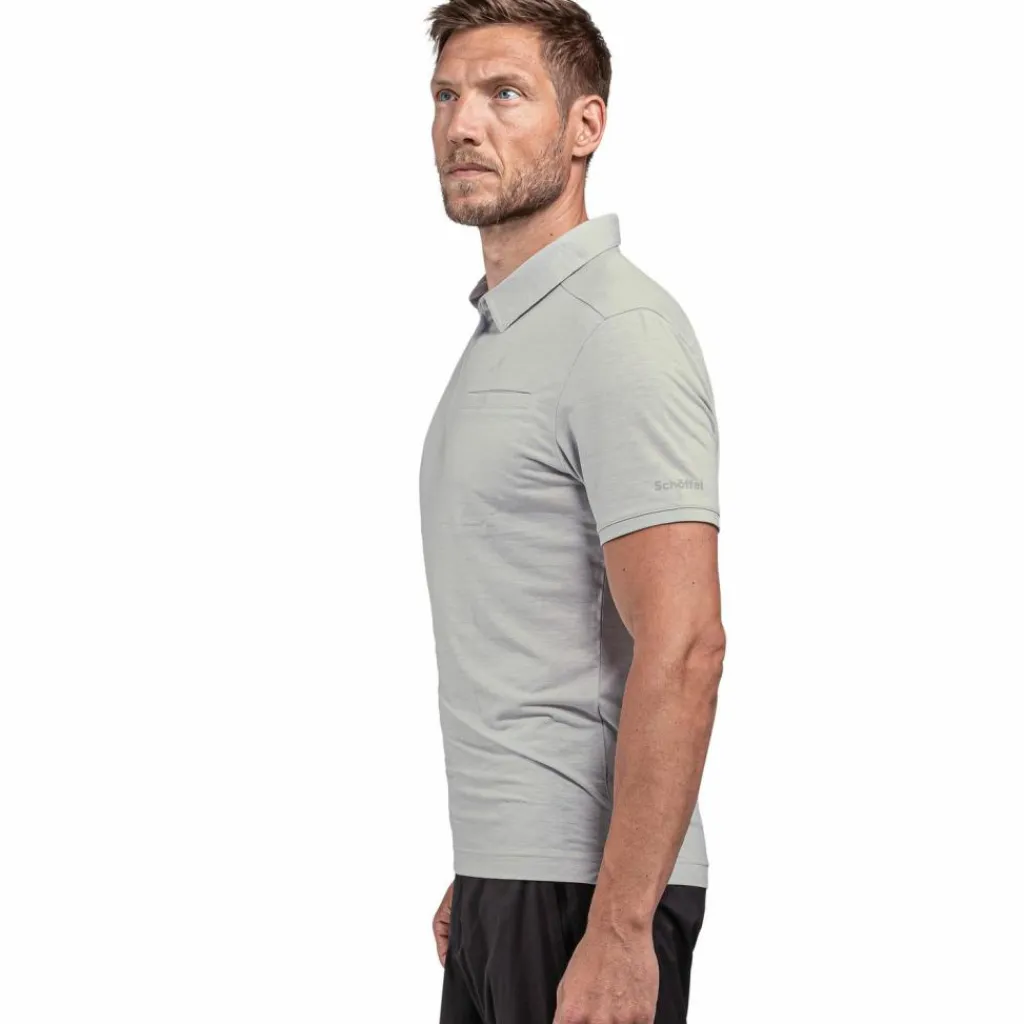 Schöffel Klettern<· Polo Shirt Ramseck M gray violet