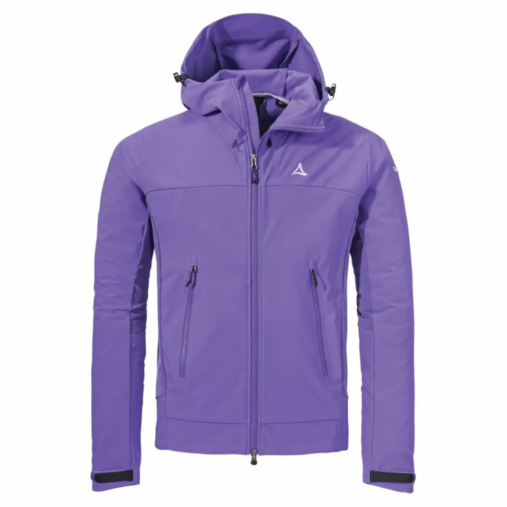 Schöffel Regenjacken|Übergangsjacken<· Softshell Jk Style Blaueis MNS 3805 - lila