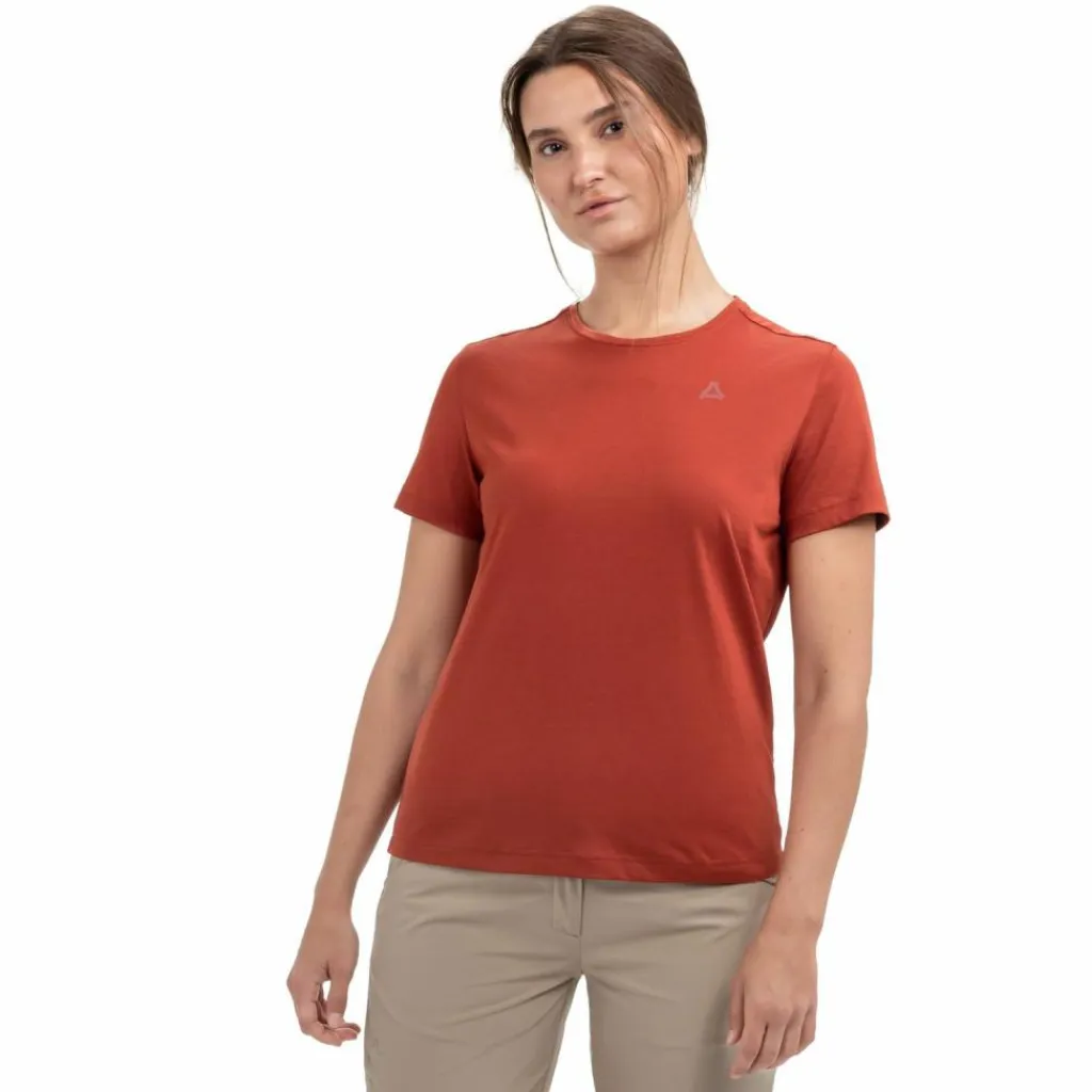 Schöffel Klettern & Bouldern|Klettern<· T Shirt Buchberg L 5590 - rot
