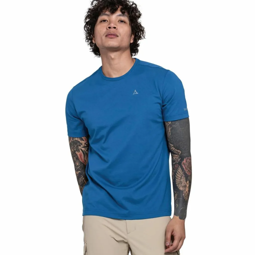Schöffel Klettern & Bouldern|Klettern<· T Shirt Hohberg M 8405 - blau