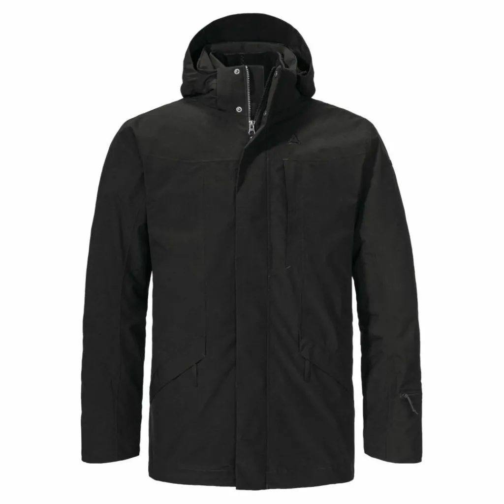 Schöffel Winterjacken<· Urban 3in1 Parka Style Borkol MNS black