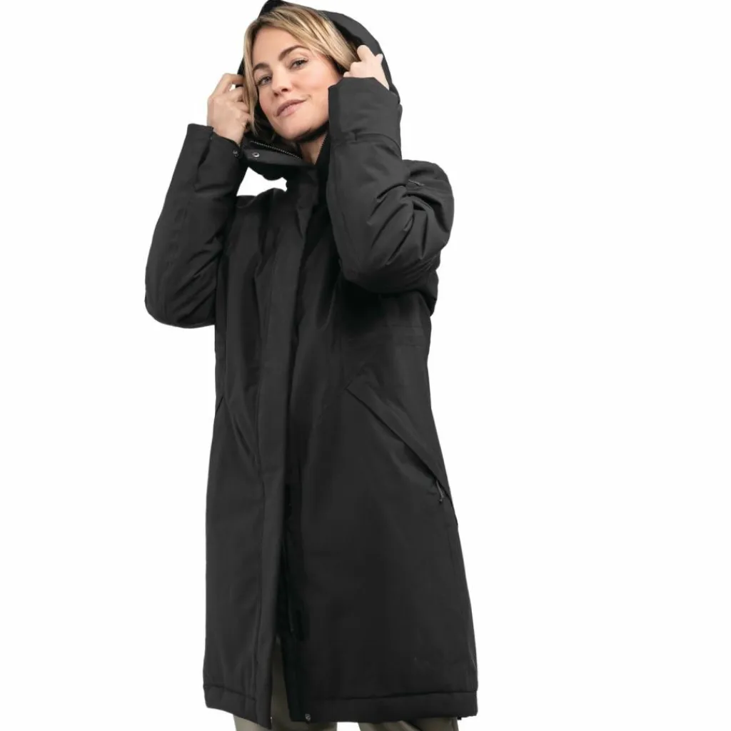 Schöffel Mäntel<· Urban Ins Coat Style Gregale WMS black