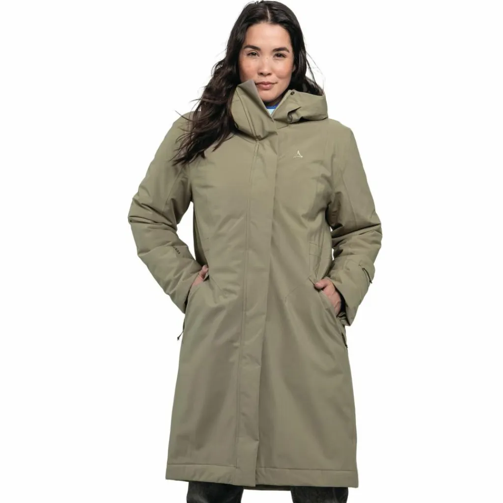 Schöffel Mäntel<· Urban Ins Coat Style Gregale WMS 4725 - braun