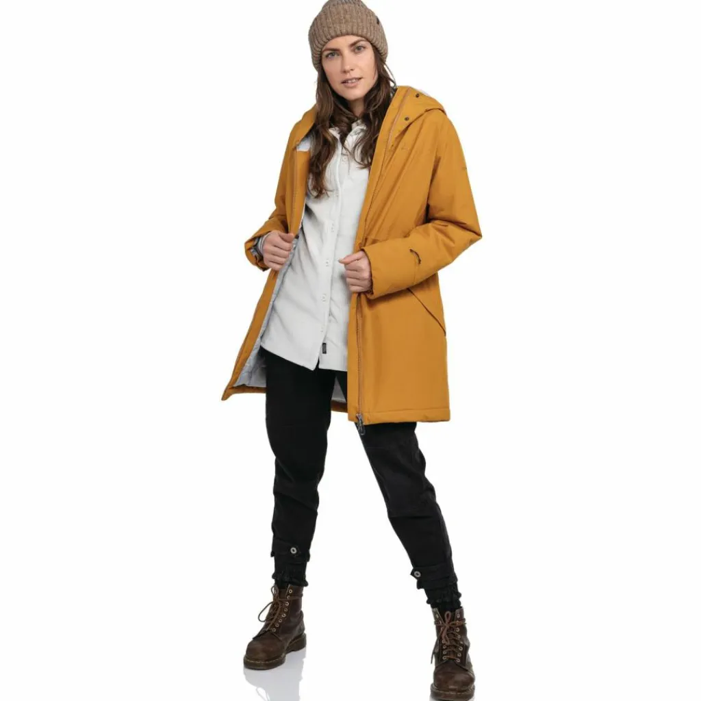 Schöffel Winterjacken<· Urban Ins Parka Style Crivat WMS 5735 - gelb