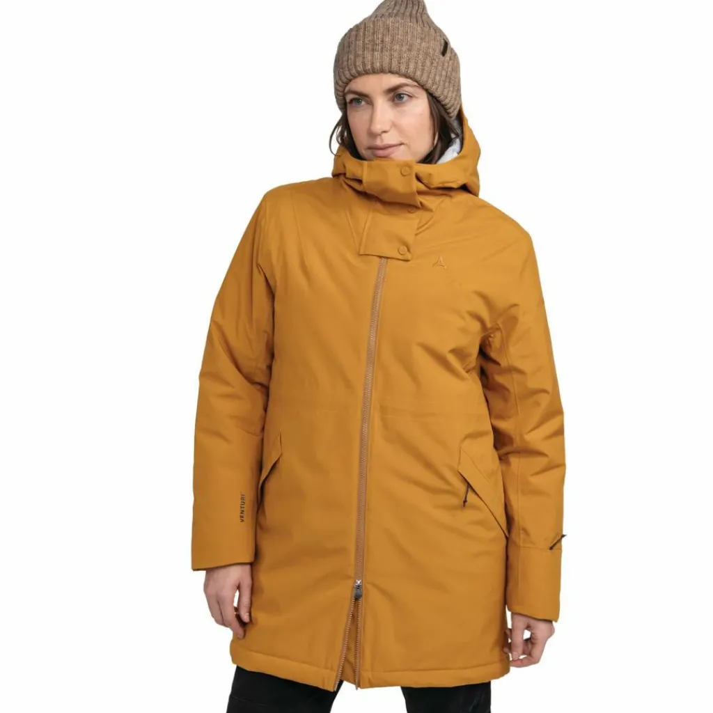 Schöffel Winterjacken<· Urban Ins Parka Style Crivat WMS 5735 - gelb
