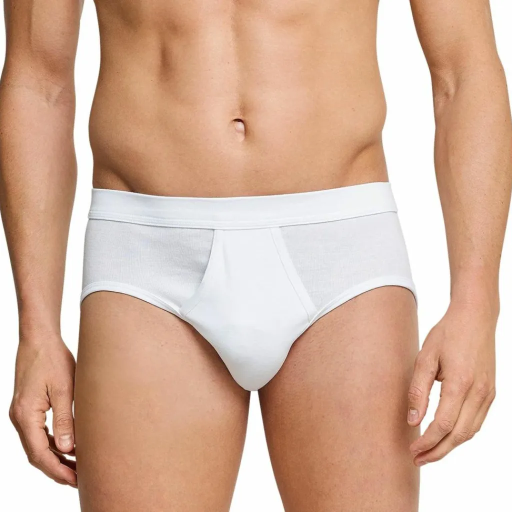 SCHIESSER Unterwäsche<· Slip Weiß