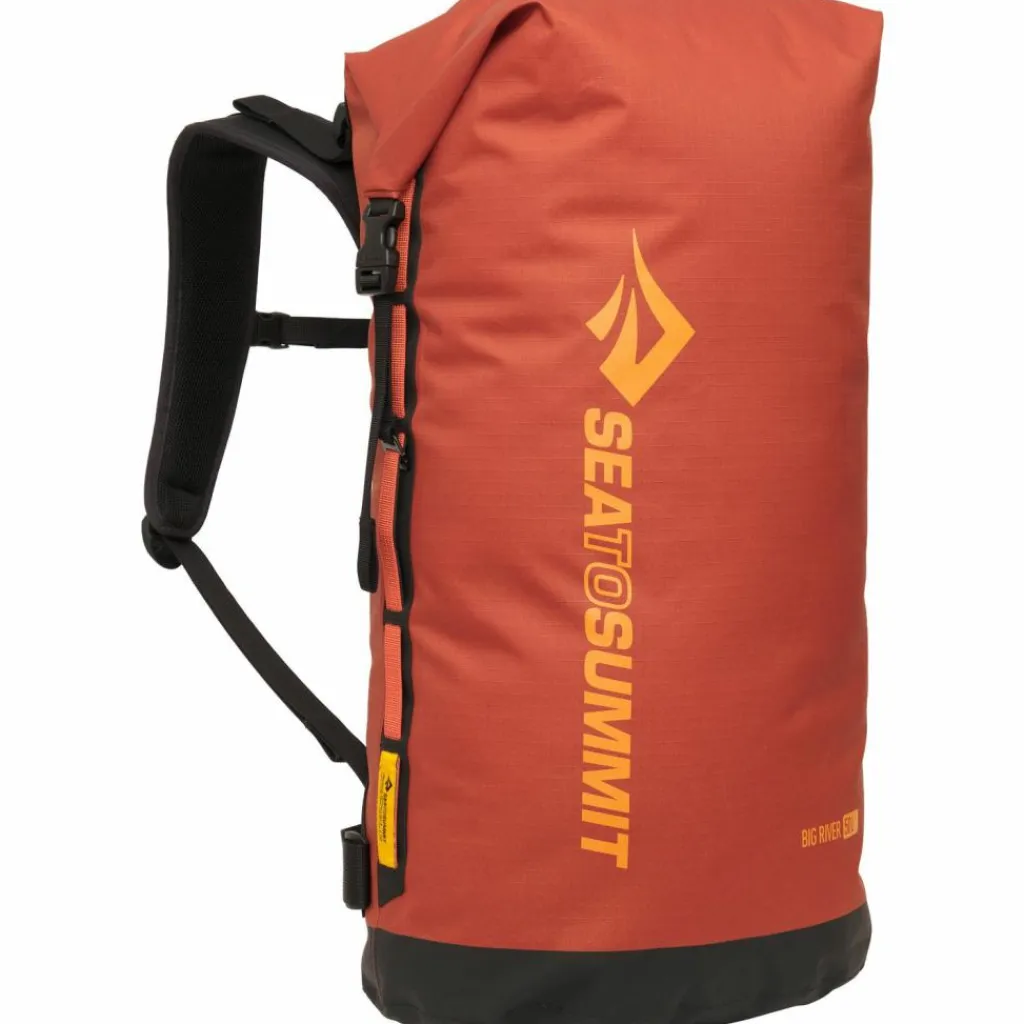 Sea to Summit Campingzubehör|Campingzubehör<· Big River Dry Backpack 50L picante