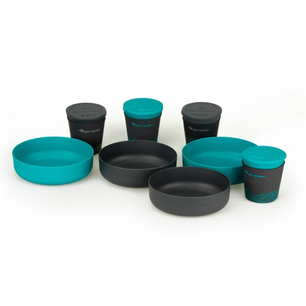 Sea to Summit Campingzubehör|Campingzubehör<· DeltaLight Camp Set 4.4 pacific blue-grey