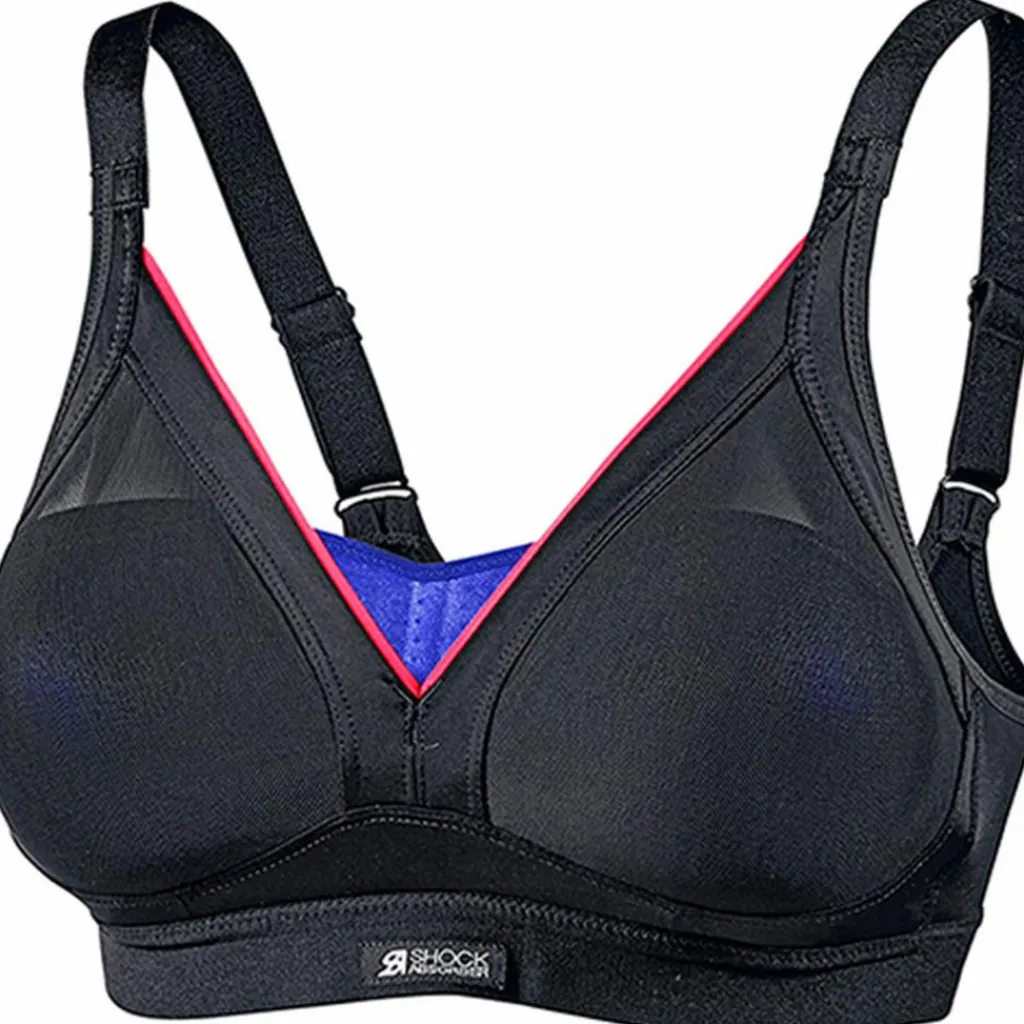 Shock Absorber Tennis|Trailrunning<· Shaped Support schwarz/lila
