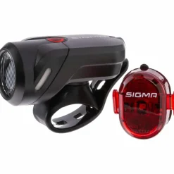 SIGMA Radsport|Fahrradbeleuchtung<· AURA 35 USB NUGGET II RL K-SET black