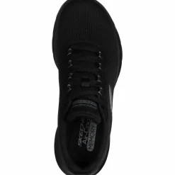 Skechers Streetwear|Sneaker<· Flex Appeal 5.0 black mesh-gray trim