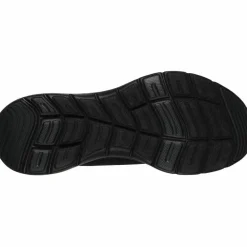 Skechers Streetwear|Sneaker<· Flex Appeal 5.0 black mesh-gray trim