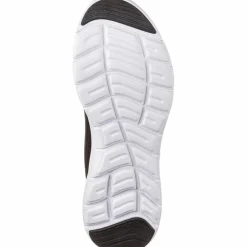 Skechers Sneaker<· Flex Appeal 5.0 black mesh-rose gold trim