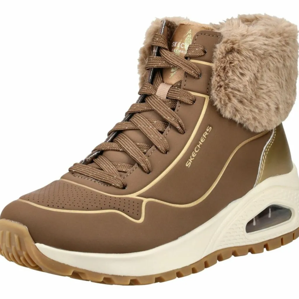 Skechers Winterschuhe|Boots & Stiefel<· Stiefelette Grau/Braun