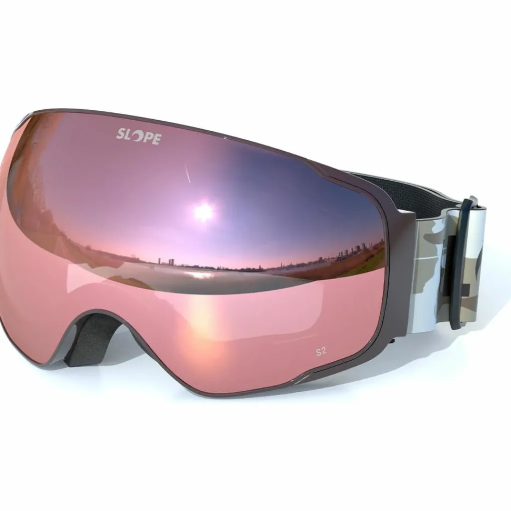 SLOPE Skibrillen<· Sarenne 1282 Silver Lining