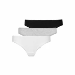 Snocks Unterwäsche<· Brazilian Slips Mix (Weiß/Hellgrau/Schwarz)
