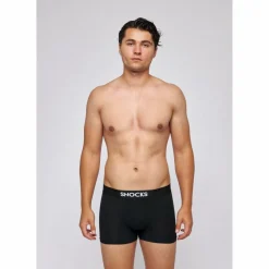 Snocks Unterwäsche<· Premium Boxershorts mit Logo Schwarz
