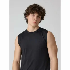 Snocks Tennis|Tops & Tanks<· Tank Top Herren Schwarz