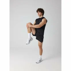 Snocks Tennis|Tops & Tanks<· Tank Top Herren Schwarz