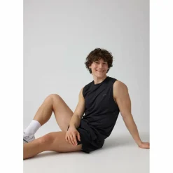 Snocks Tennis|Tops & Tanks<· Tank Top Herren Schwarz
