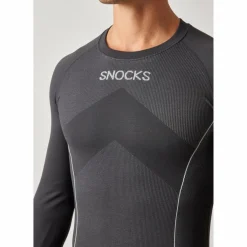 Snocks Unterwäsche<· Thermounterwäsche mit Daumenloch Grau