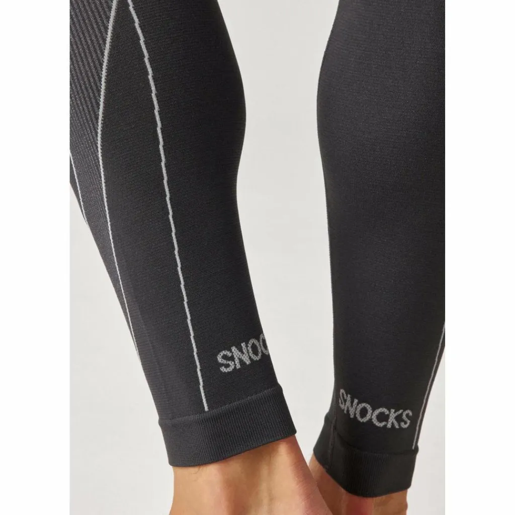 Snocks Unterwäsche<· Thermounterwäsche mit Daumenloch Grau