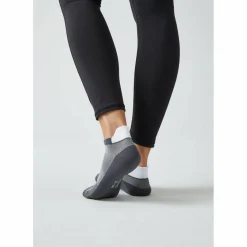Snocks Socken|Socken<· Tiefe Laufsocken Grau