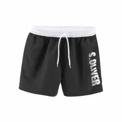 S.OLIVER Schwimmen<· Badeshorts schwarz (Kurzgrö&szlig;e)