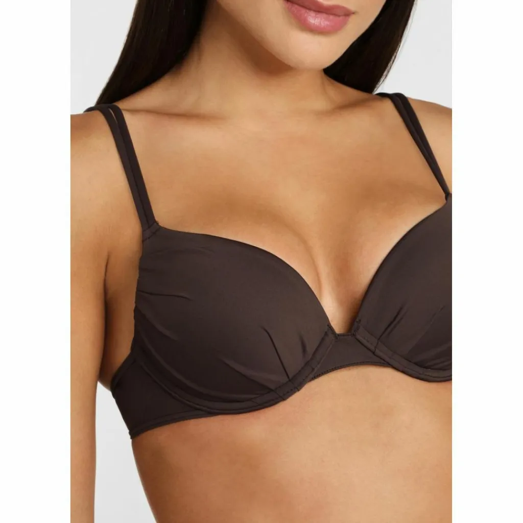 S.OLIVER Schwimmen|Schwimmen<· Push-Up-Bikini braun