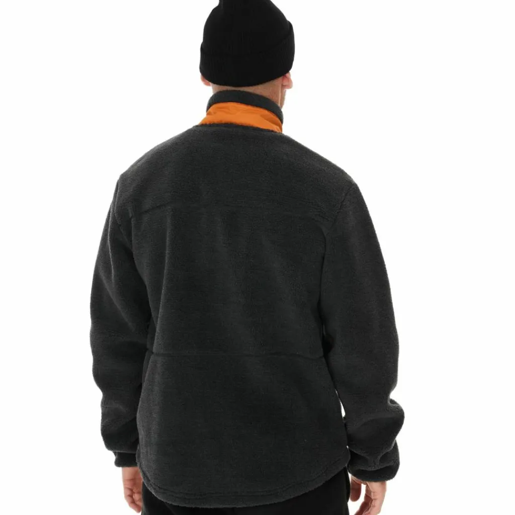 SOS Fleecejacken<· La Grave 1051 Asphalt