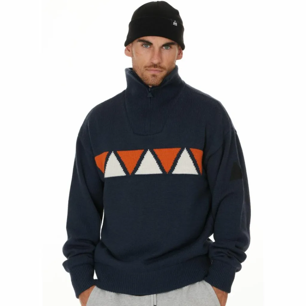 SOS Pullover & Sweats<· Merino Aboda 2001 Dark Navy
