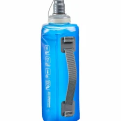 Source Trinkzubehör|Trinkzubehör<· Nomadic foldable bottle 1 Liter blue