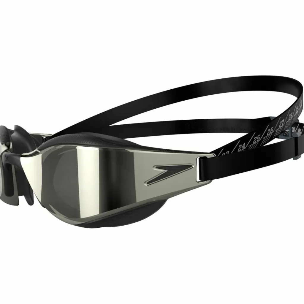 SPEEDO Tauchen<· Fastskin Hyper Elite Mirror black-oxid grey-chrome