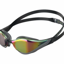 SPEEDO Tauchen|Schwimmen<· FASTSKIN PURE FOCUS MIR black-cool grey-ruby