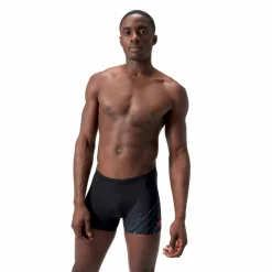 SPEEDO Schwimmen<· Hyperboom black-pictonblue-sirenred