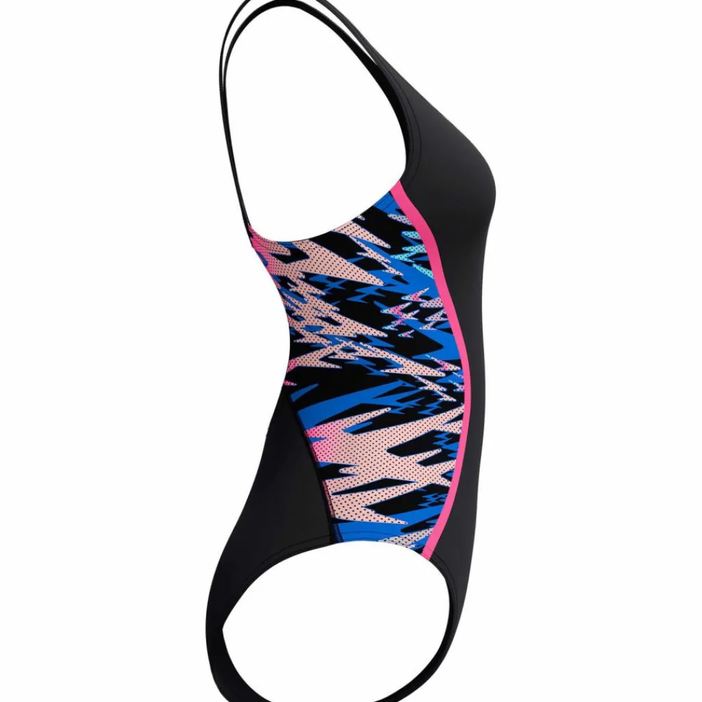 SPEEDO Schwimmen|Schwimmen<· HYPERBOOM SPLICE MUSCLEBACK blk-pnk