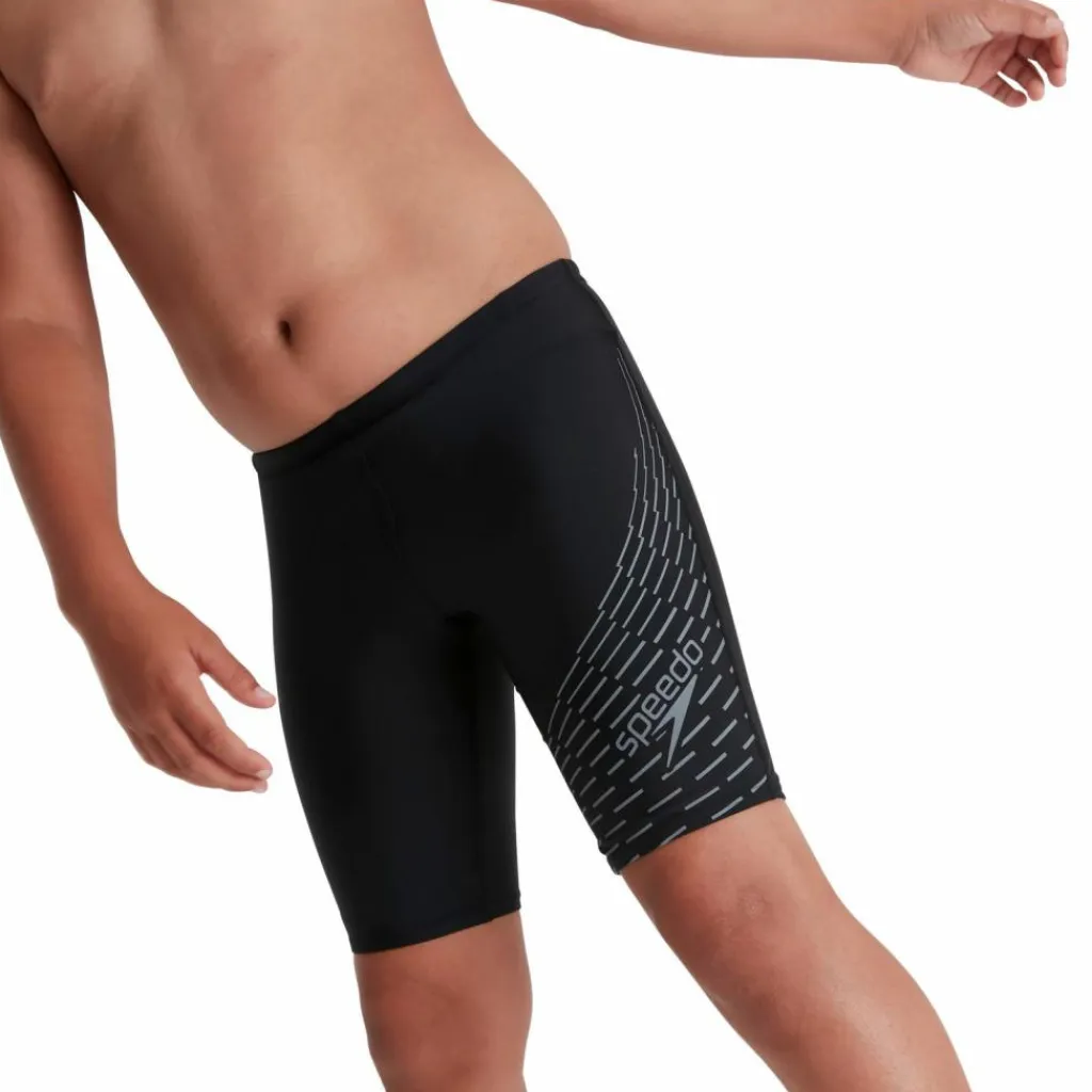 SPEEDO Schwimmen<· MEDLEY LOGO black-ardesia