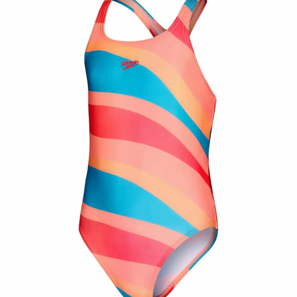 SPEEDO Schwimmen<· Printed Medalist soft coral-nectarine-aquarium