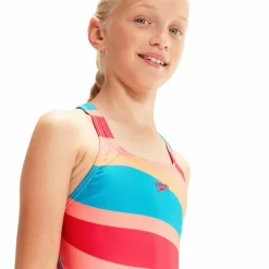 SPEEDO Schwimmen<· Printed Medalist soft coral-nectarine-aquarium