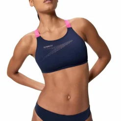 SPEEDO Schwimmen|Schwimmen<· SOLID BOOM LEADERBACK nvy