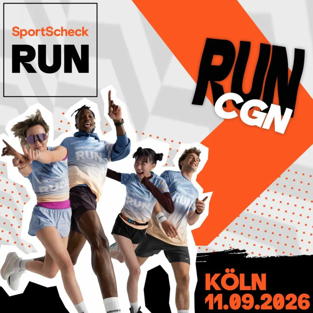 Erlebnis Laufen|Laufen<SportScheck RUN · Köln - 11.09.2026