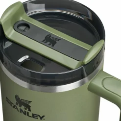 Stanley Trinkzubehör|Trinkzubehör<· Quencher H2.O FlowState Tumbler dried pine
